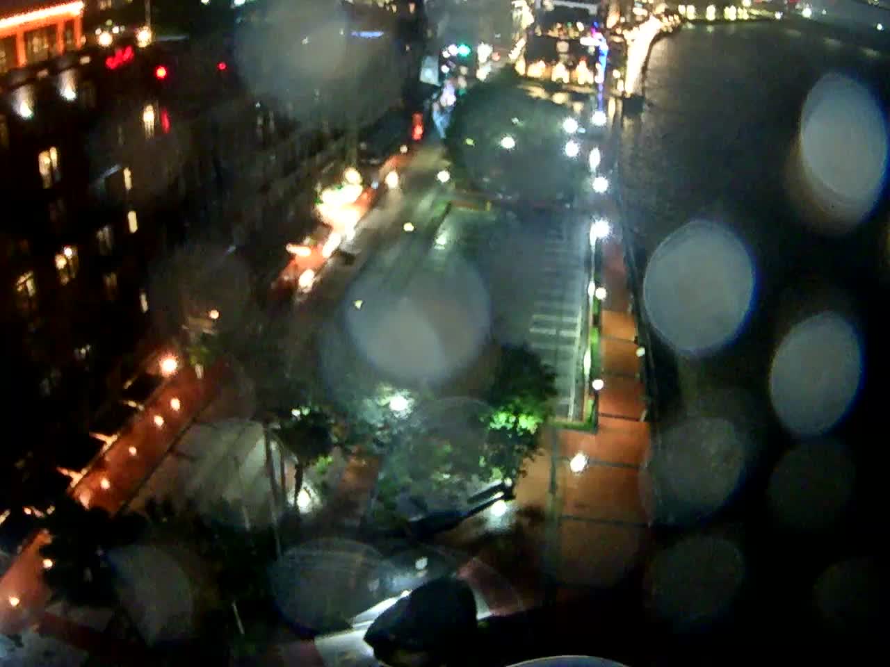 Savannah, GA River St. WW2 Memorial Webcam Debby (2024)