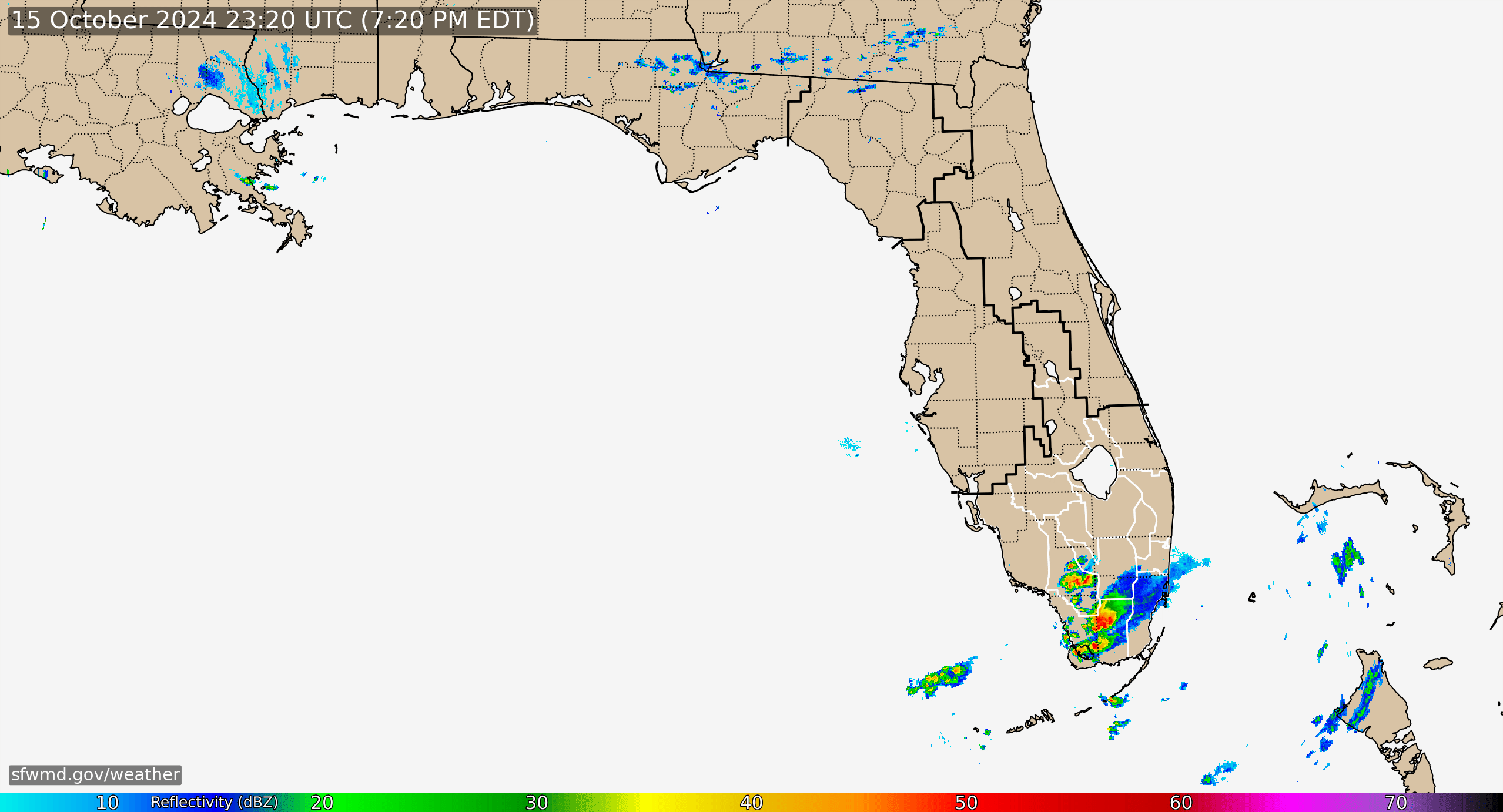 Florida Radar Recording From SFWMD for Milton (2024) Florida Radar Recording From SFWMD for Milton (2024)