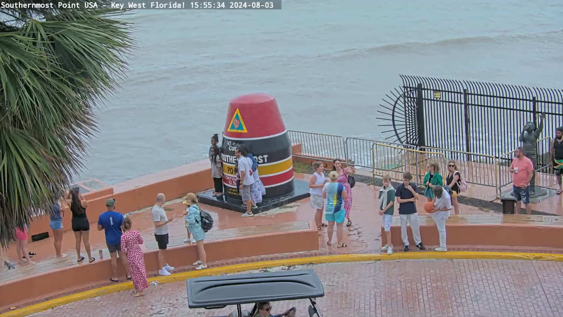 Southernmost Point Webcam Debby (2024)