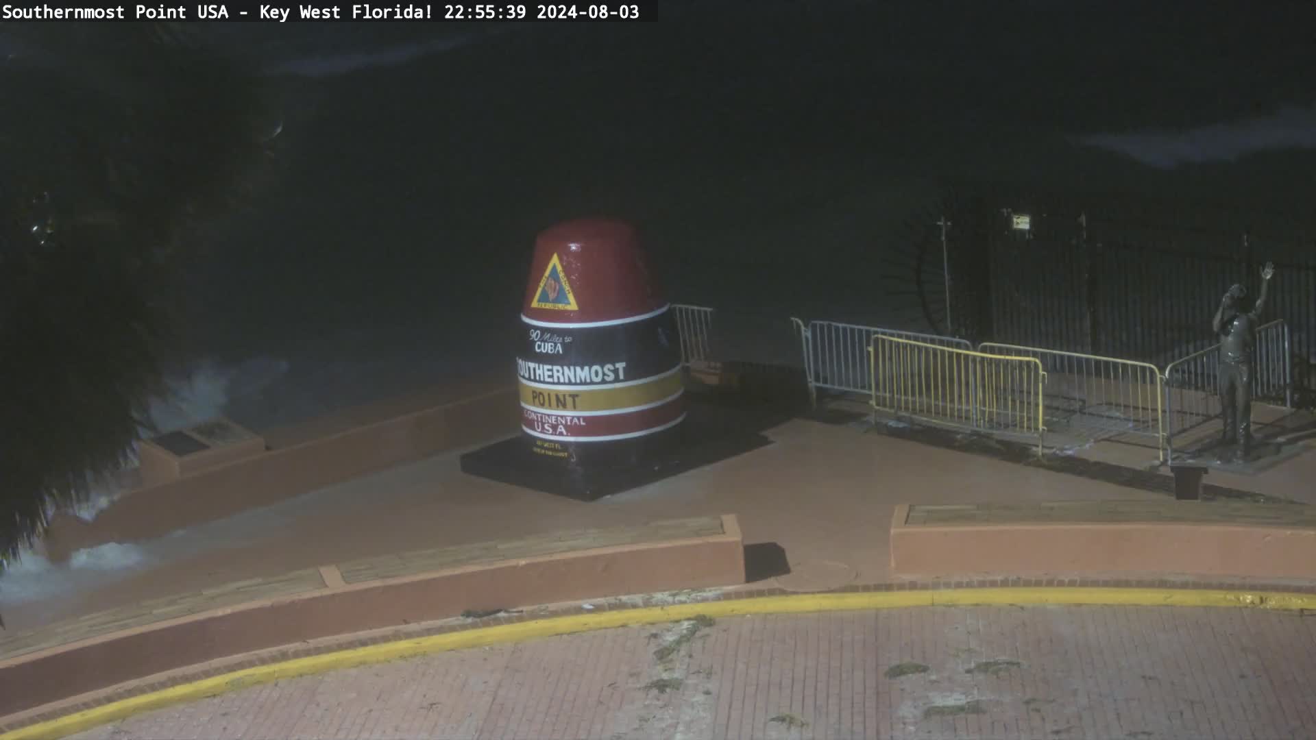 Southernmost Point Webcam Debby (2024)