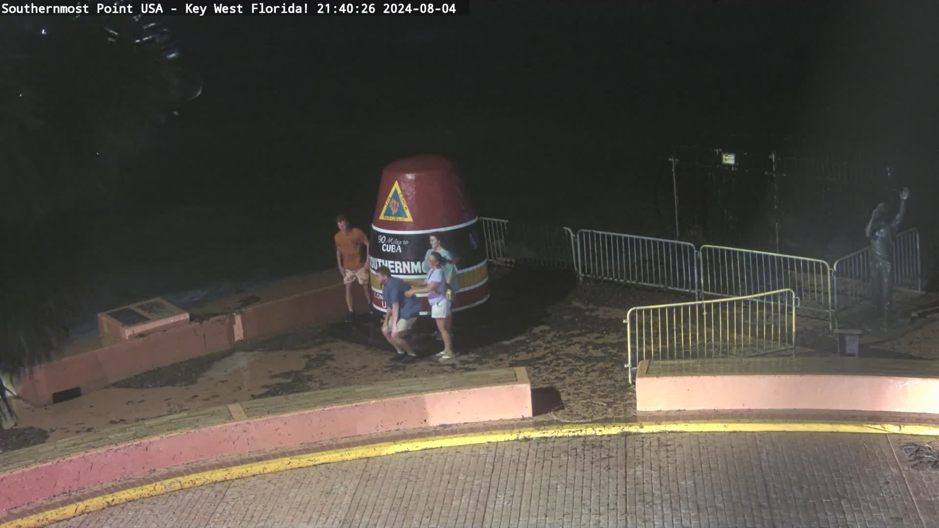Southernmost Point Webcam Debby (2024)