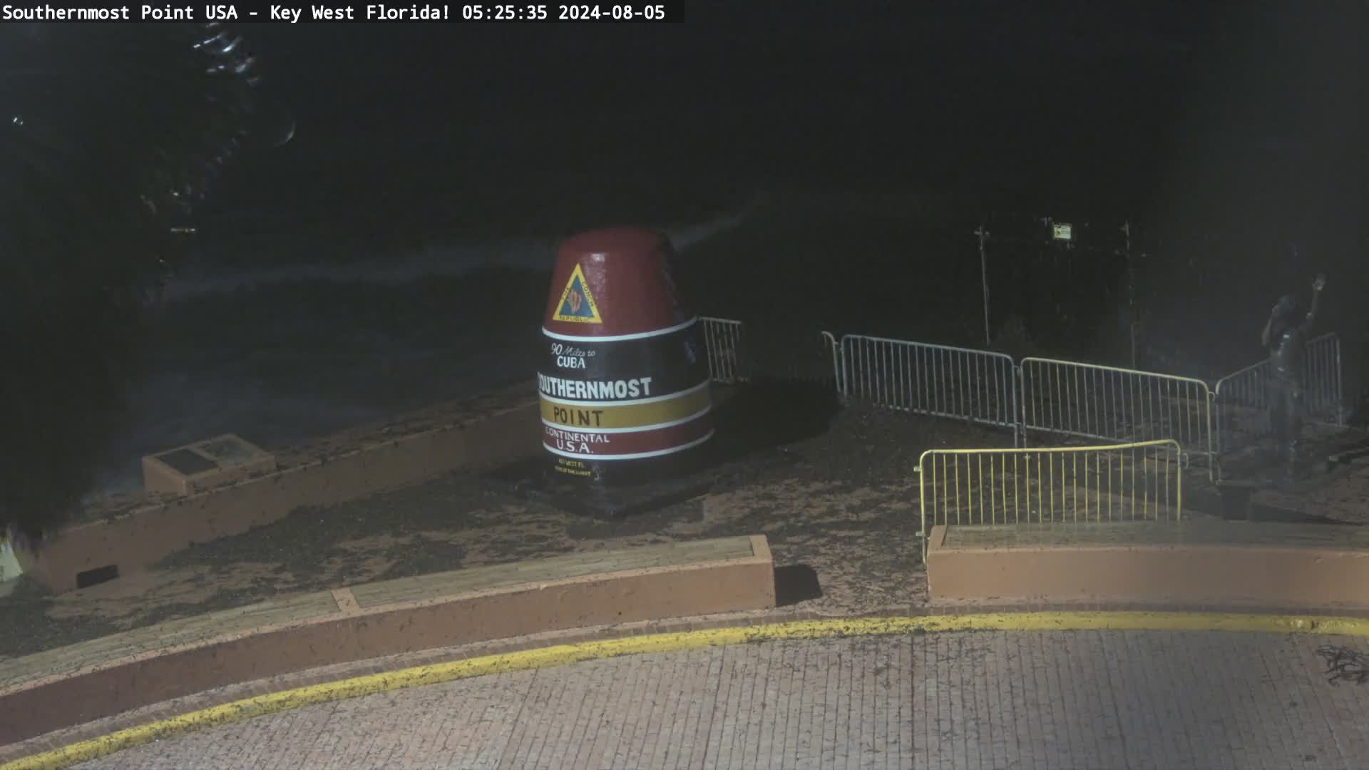 Southernmost Point Webcam Debby (2024)