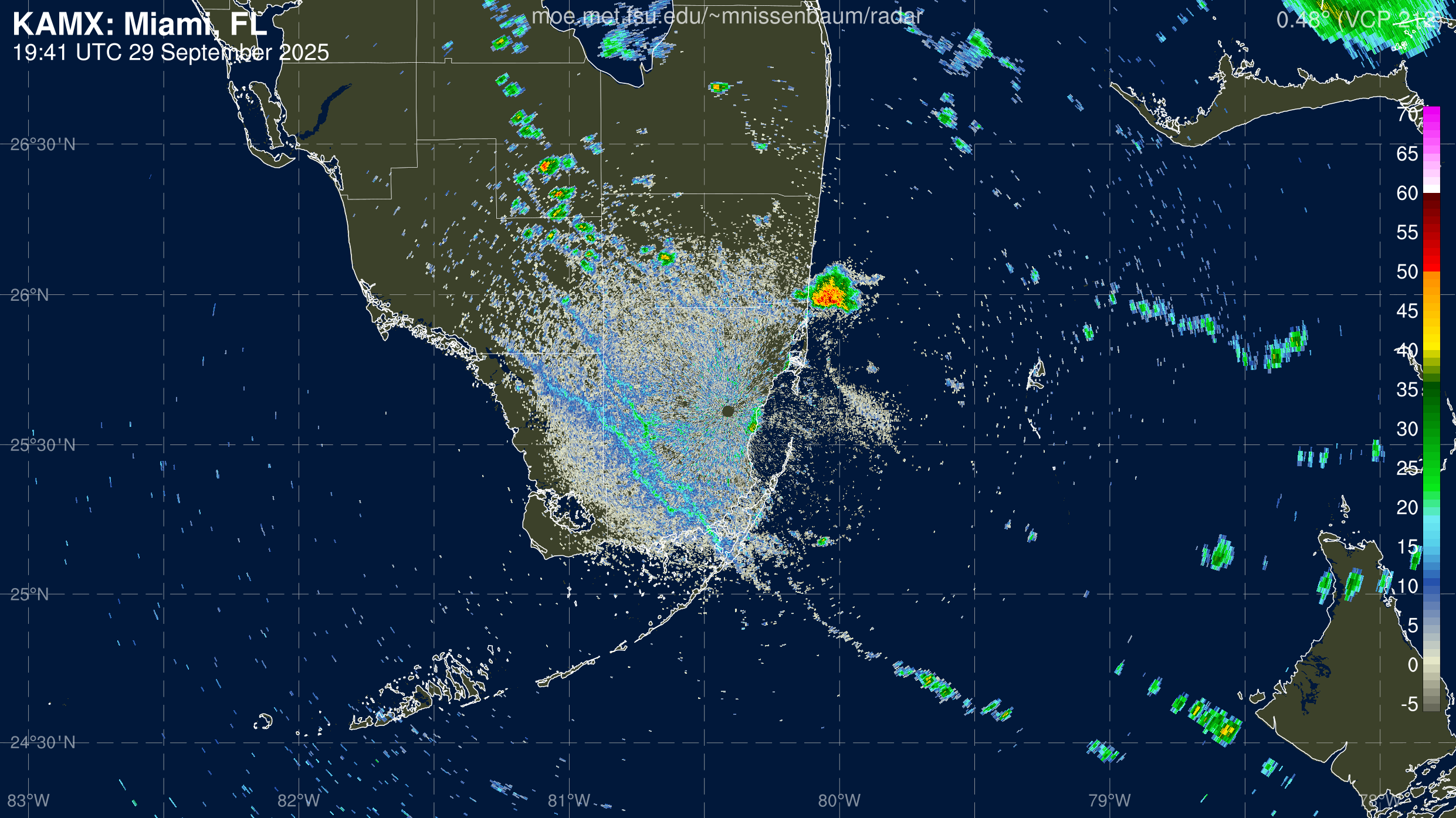 Miami Radar Recording of Nine (2025) Approach