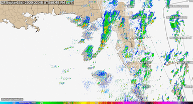 Florida Radar Recording From SFWMD for Nine (2025)