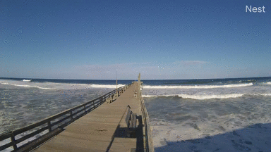 Rondanthe Pier Hurricanetrack - Erin (2025)